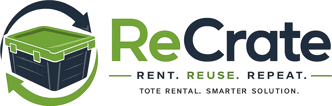 ReCrate — Rent. Reuse. Repeat. Tote rental, smarter solution.
